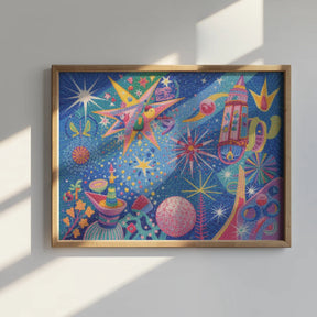 Diamantmaleri - Stjerneskov