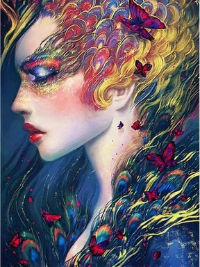 Diamantmaleri påfugl og sommerfugle - kvinder - SEOS Shop ®