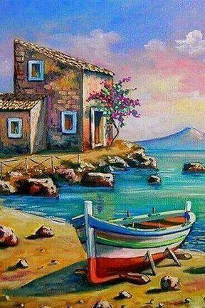 Diamantmaleri Smuk Havn - SEOS Shop ®