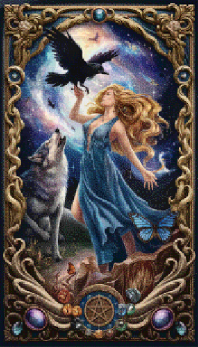 Diamantmaleri - Mystisk Vogter