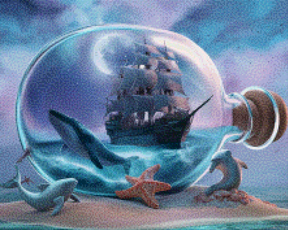 Diamantmaleri - Ocean Dream Ship