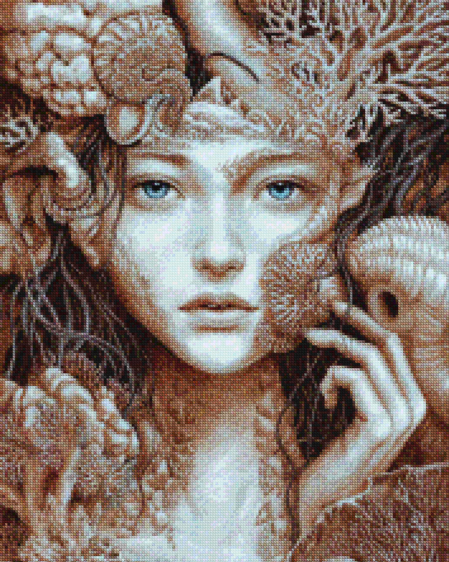 Diamantmaleri - Oceanisk Drømmevæver