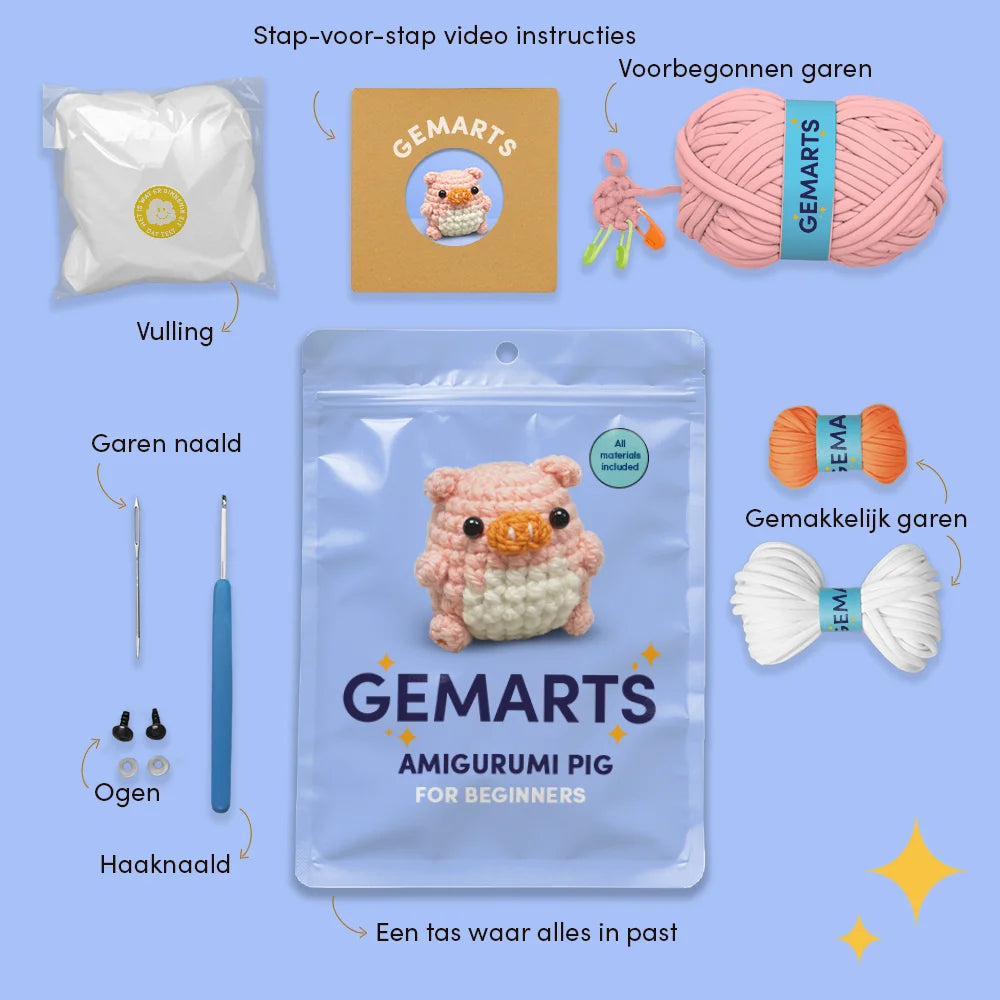 Amigurumi Gris - Gemarts
