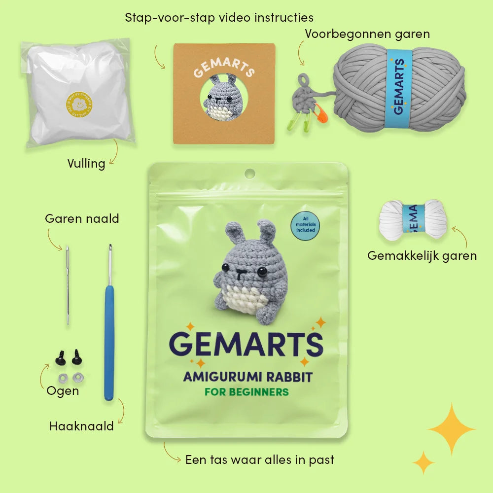 Amigurumi Kanin - Gemarts
