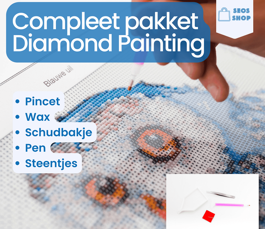 Diamantmalingsvoks 10 stk. - SEOS Shop®
