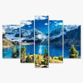 Smukt landskab i 5 dele