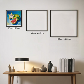 Mini diamantmaleri - Stjernefrugtkys