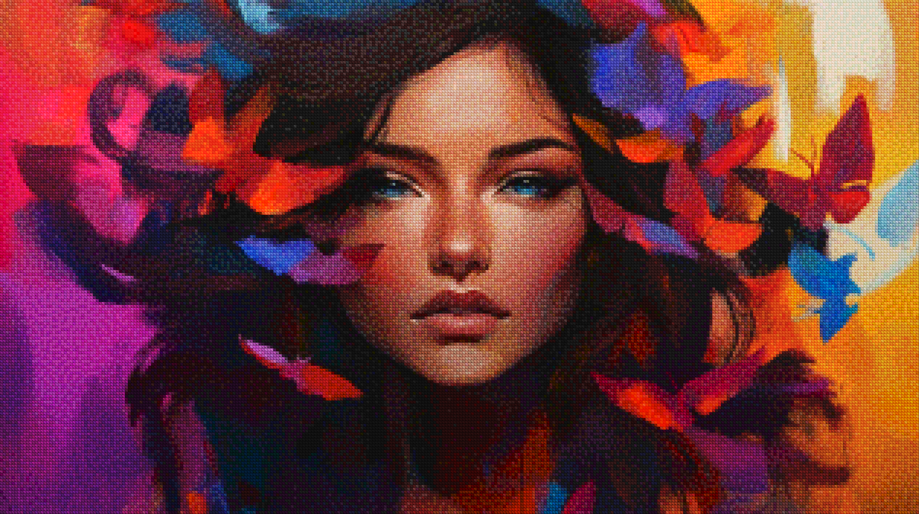 Diamantmaleri - Sylpharia Flutterqueen