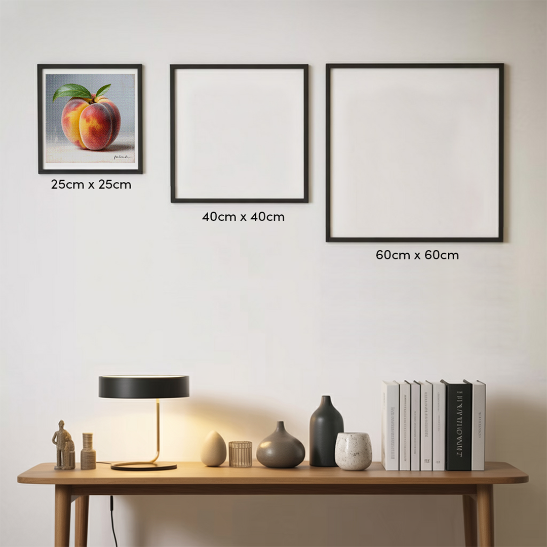 Mini diamantmaleri - Vild fersken