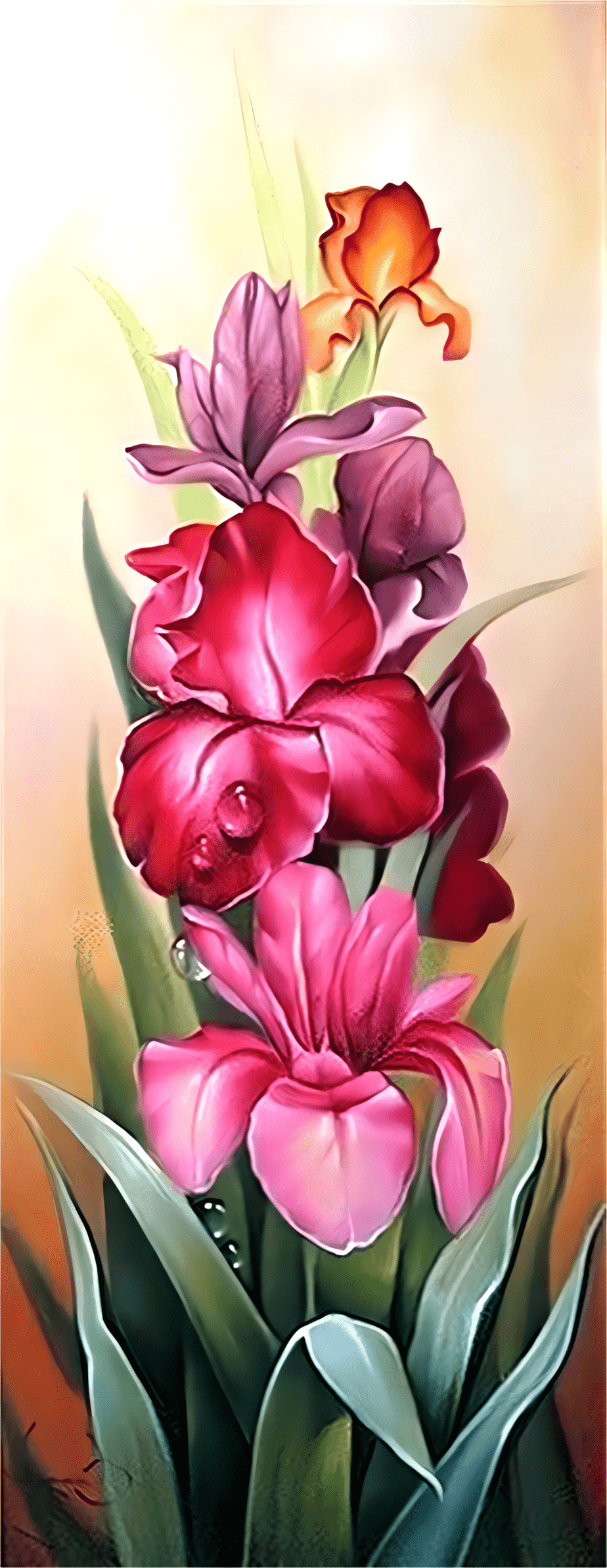 Diamantmaling Blomsterplade - SEOS Shop ®