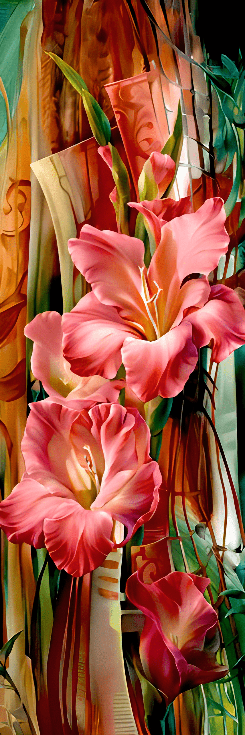 Diamantmaling Blomsterplade - SEOS Shop ®