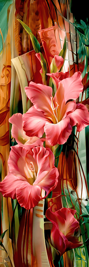 Diamantmaling Blomsterplade - SEOS Shop ®