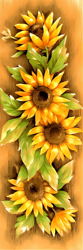 Diamantmaling Blomsterplade - SEOS Shop ®