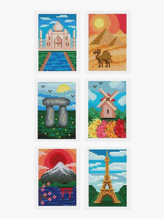 Mini Mesterværker - Jorden Rundt (Sæt med 6)