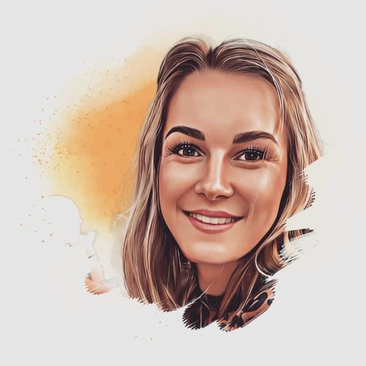 Diamantmaling Eget Foto - Tegneserie