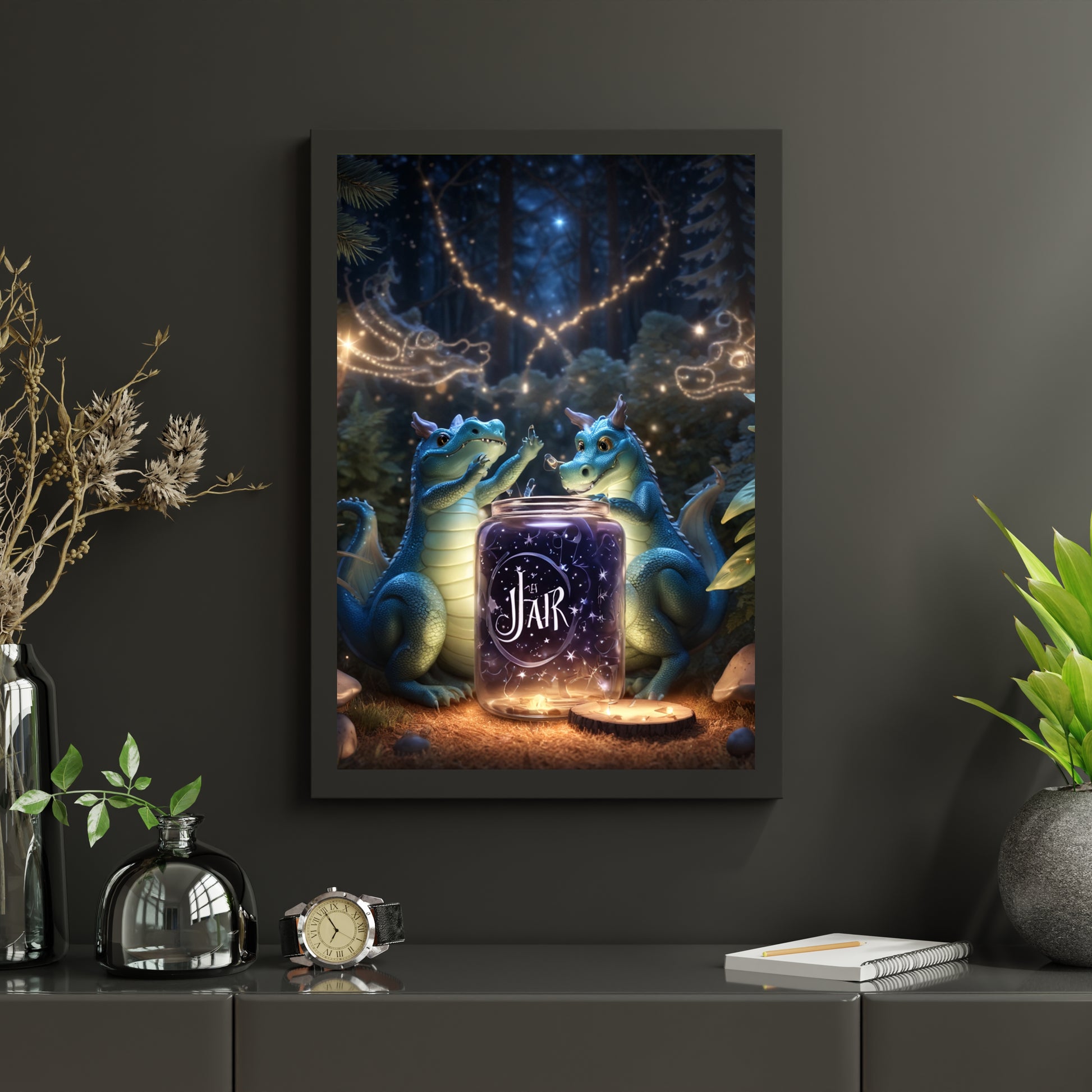Diamantmaleri - Magisk Dragepotte - SEOS Shop ®
